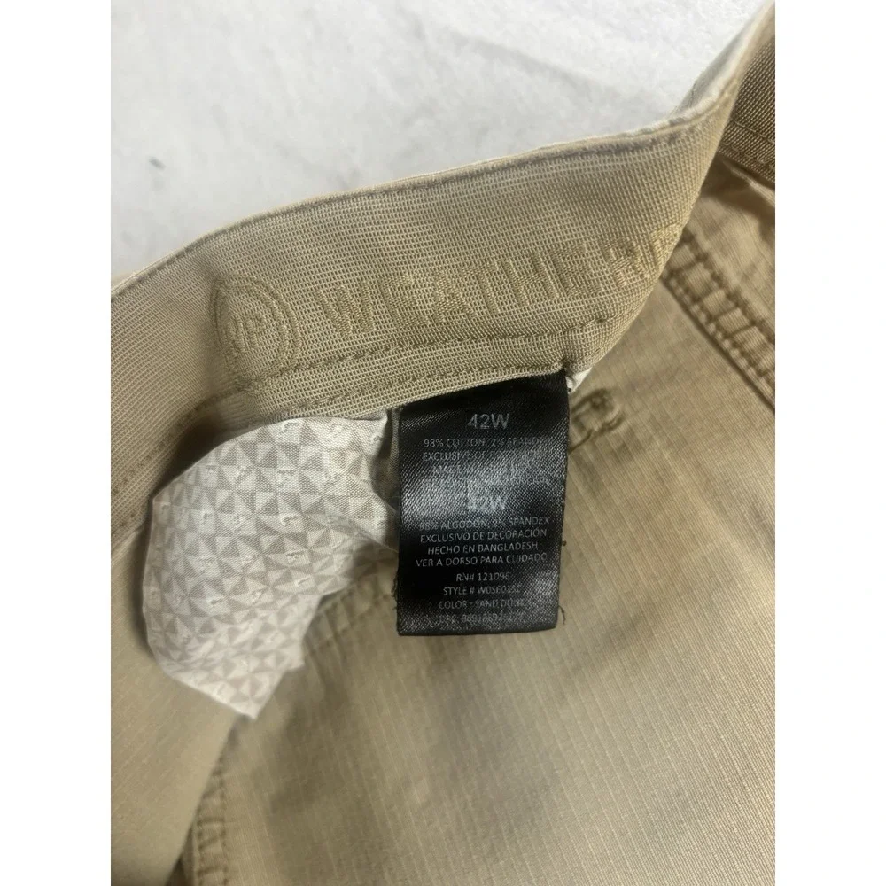Weatherproof Mens 40x9.25 Cargo Shorts‎ Stretch Cotton Blend Hiking Outdoor